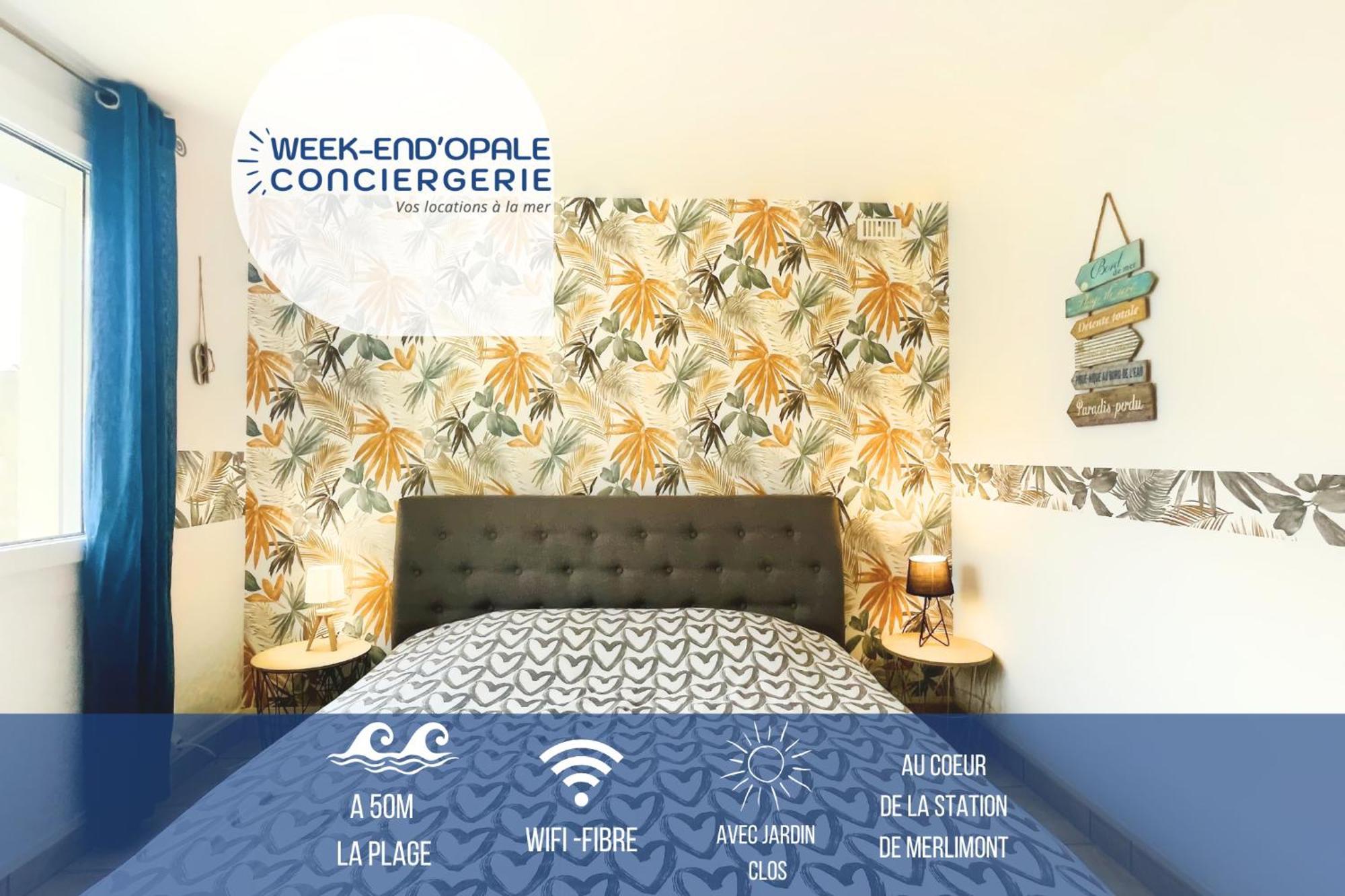 Appartement A Quelques Pas De La Plage Avec Jardin แมร์ลิมงต์ ภายนอก รูปภาพ